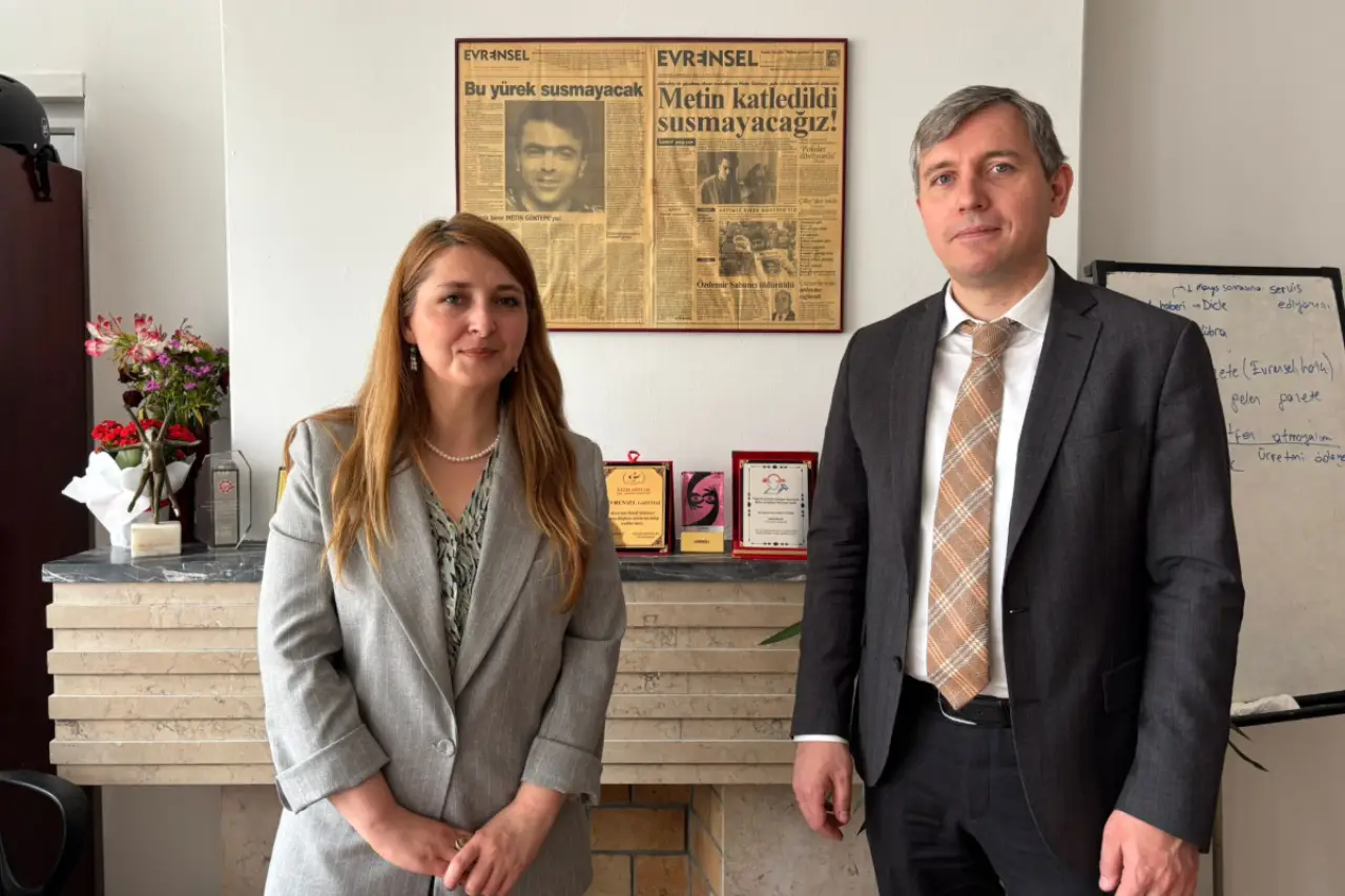 Rusya Ankara Büyükelçiliği’nden Evrensel’e ziyaret