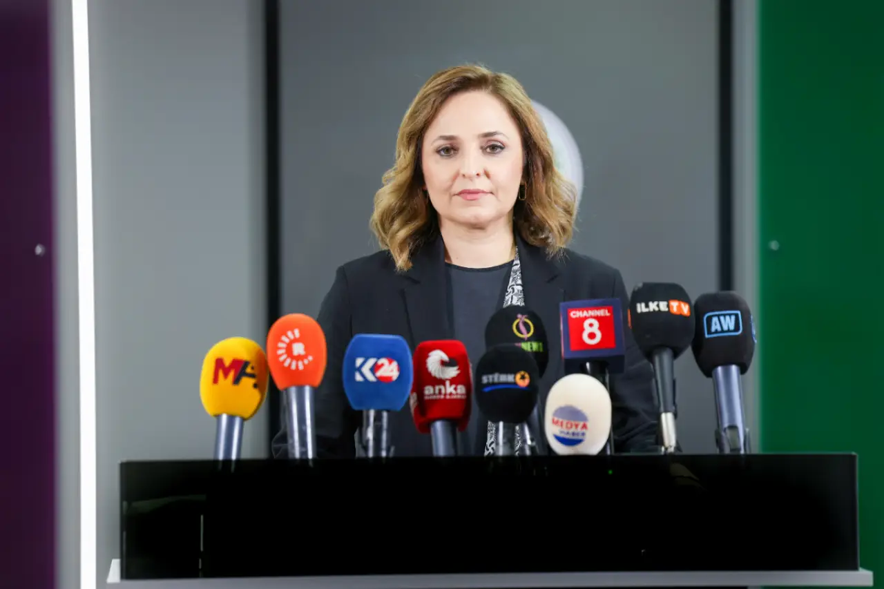 DEM Parti Sözcüsü Ayşegül Doğan: ‘Mutlak butlan’ kararı süreci gölgelemeye dönük bir adım
