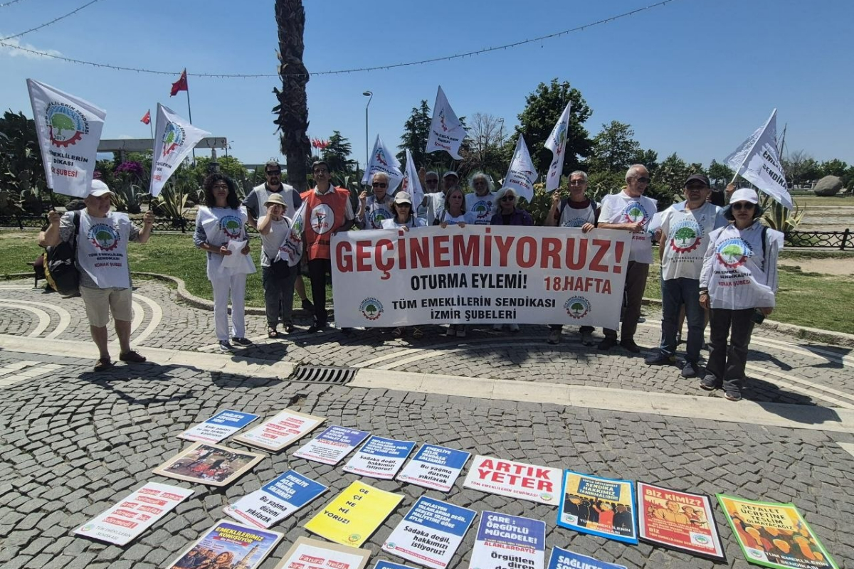 Emeklilerden iktidara çağrı: “İnsanca yaşamaya yetecek zam istiyoruz”