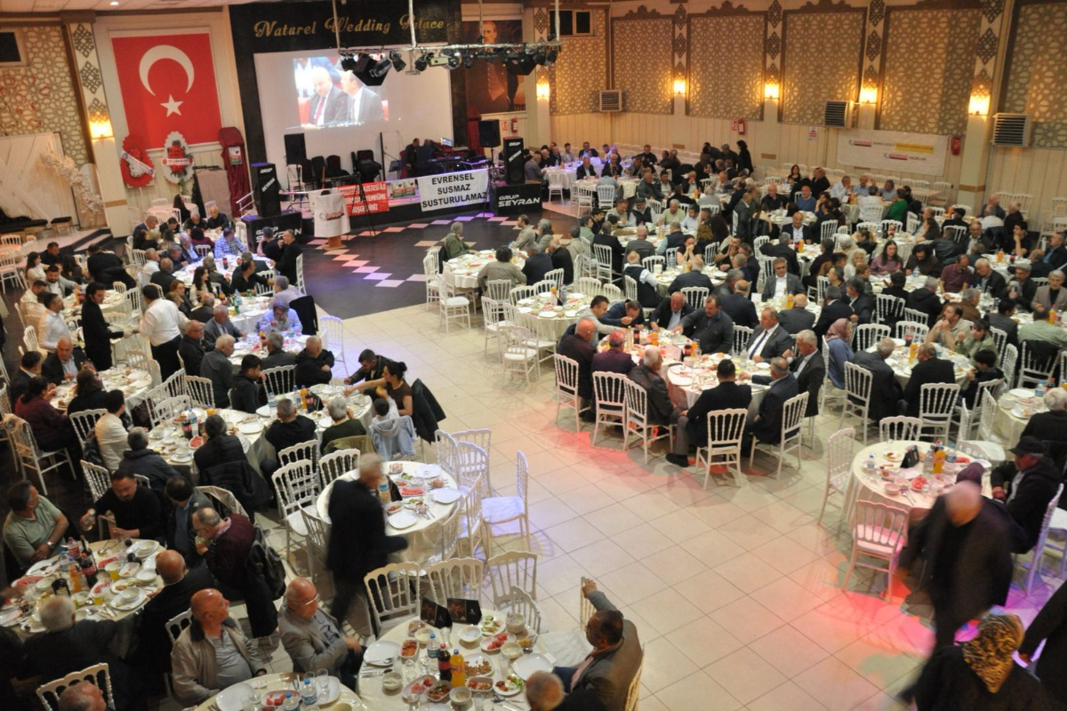 Amasya’da Evrensel'le dayanışma yemeği: Ben köyümün satıldığını ilk Evrensel'den öğrendim