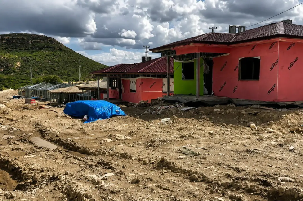 Başkavak’ta yarım kalan köy evleri tepki çekiyor: Depremzedelerin konut bekleyişi sürüyor