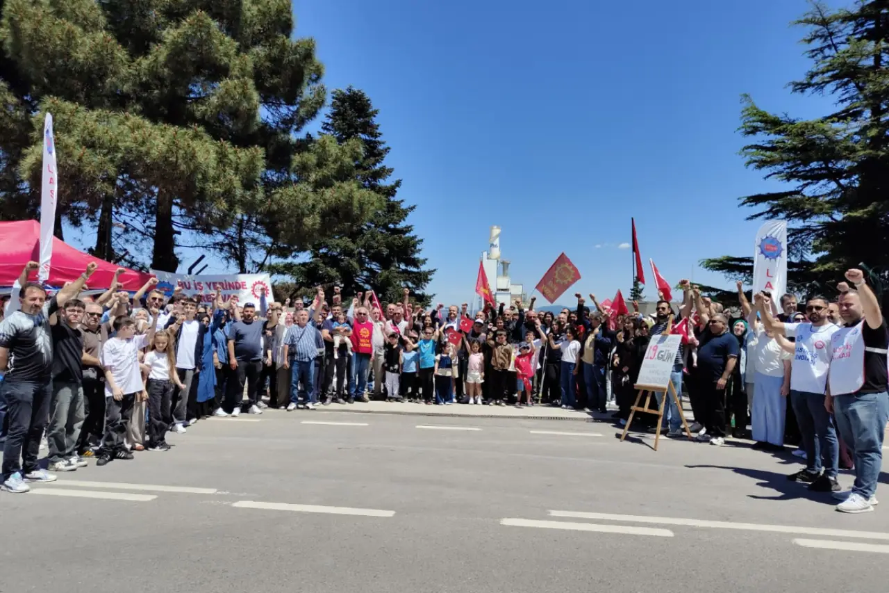 Emek Partisi, grevlerinin 19. gününde P&G işçilerini ziyaret etti