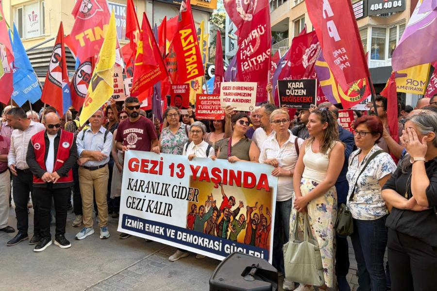 İzmir Emek ve Demokrasi Güçleri: Gezi, hâlâ mücadeleye ışık tutuyor