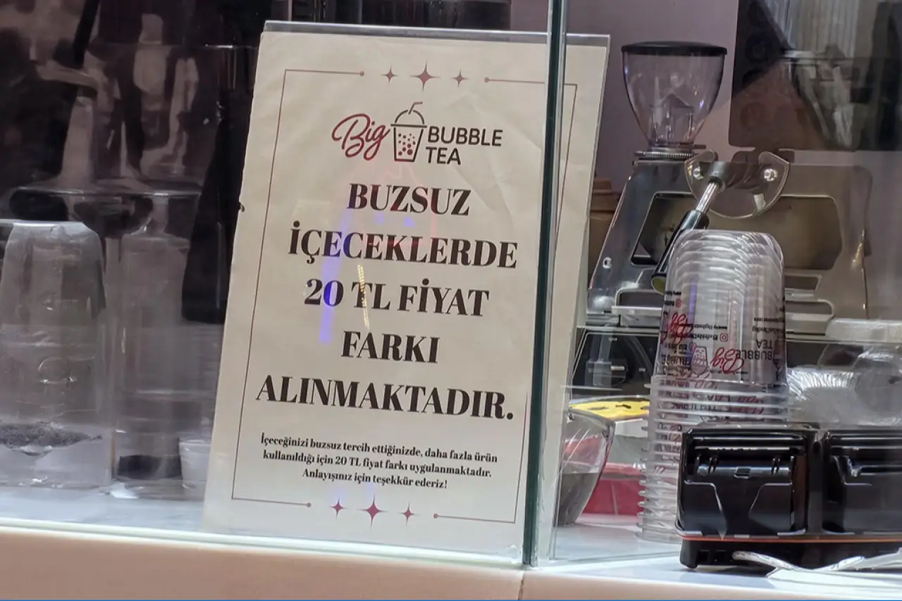Buzsuz içeceğe zamlı tarife: 20 TL fiyat farkı uygulanıyor