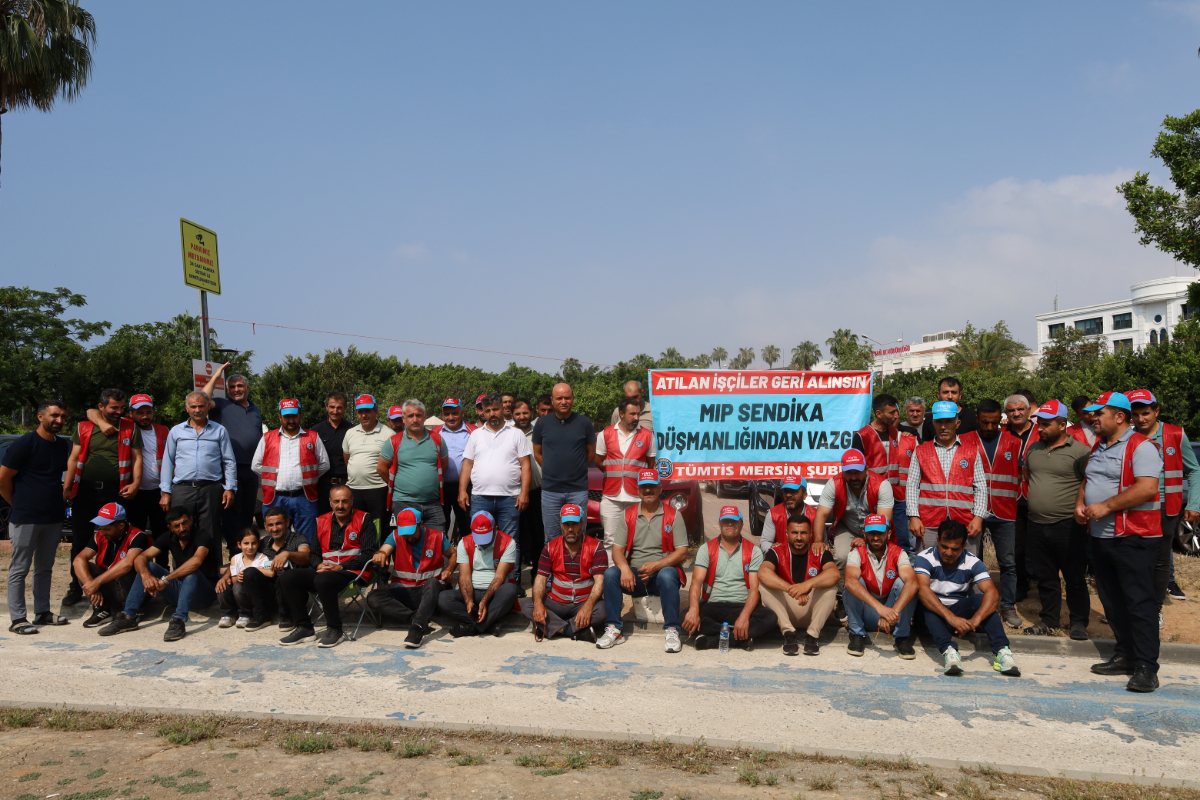 Liman işçileri 156 gündür eylemde: Mücadelemizden geri adım atmayacağız
