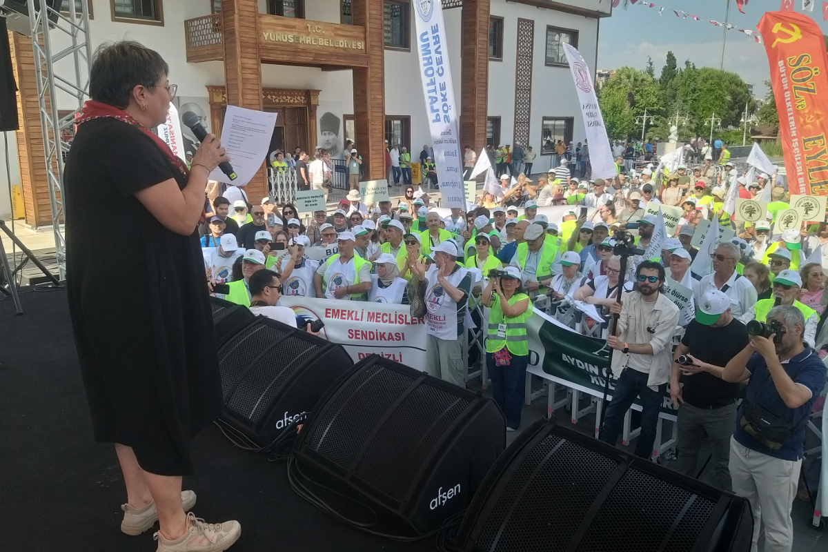 Manisa’da Gediz Buluşması mitingi