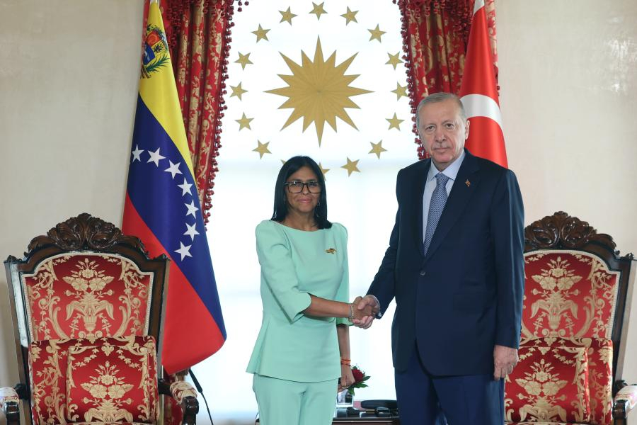 Cumhurbaşkanı Erdoğan, Venezuela Geçici Devlet Başkanı Rodrí