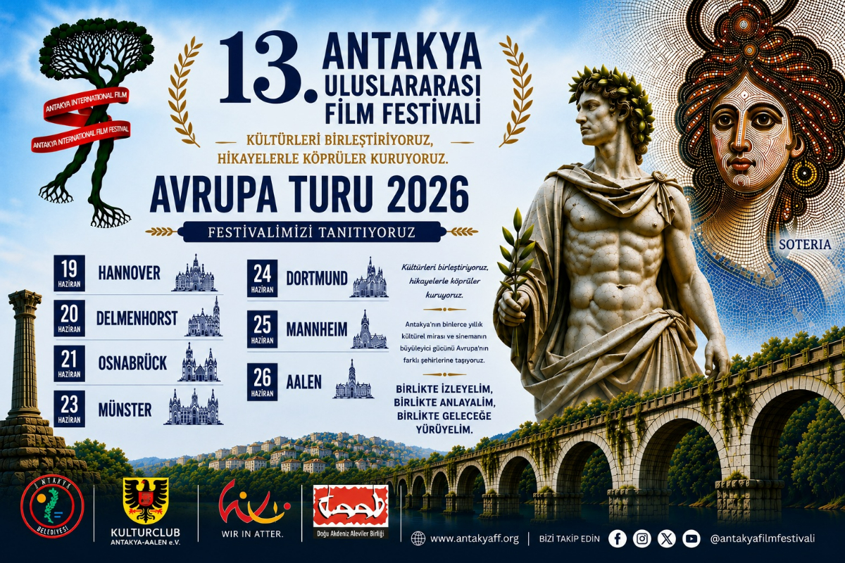 13. Antakya Uluslararası Film Festivali Avrupa turuna hazırl