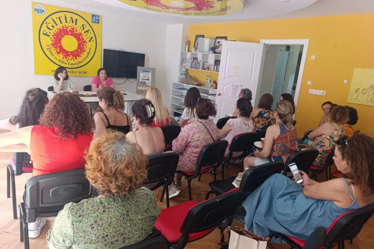 KESK 3. Kadın Kurultayı hazırlık çalışmaları kapsamında serg