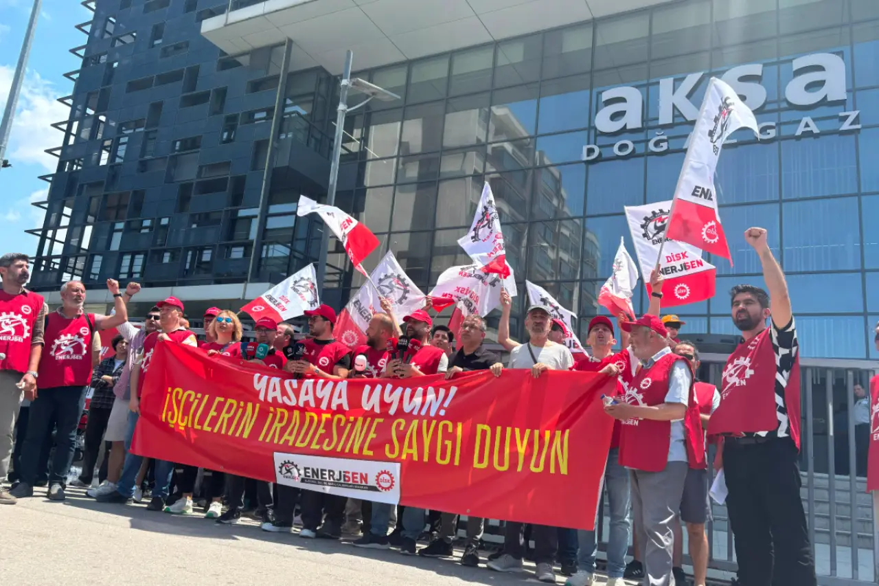 Bursagaz işçileri: İşten atılan arkadaşlarımız geri alınsın,