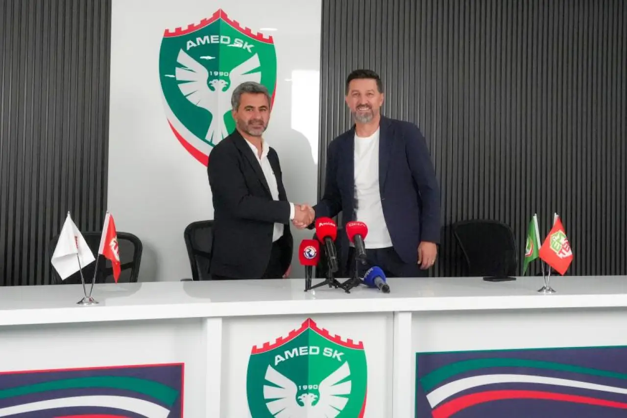Amedspor'un yeni teknik direktörü belli oldu