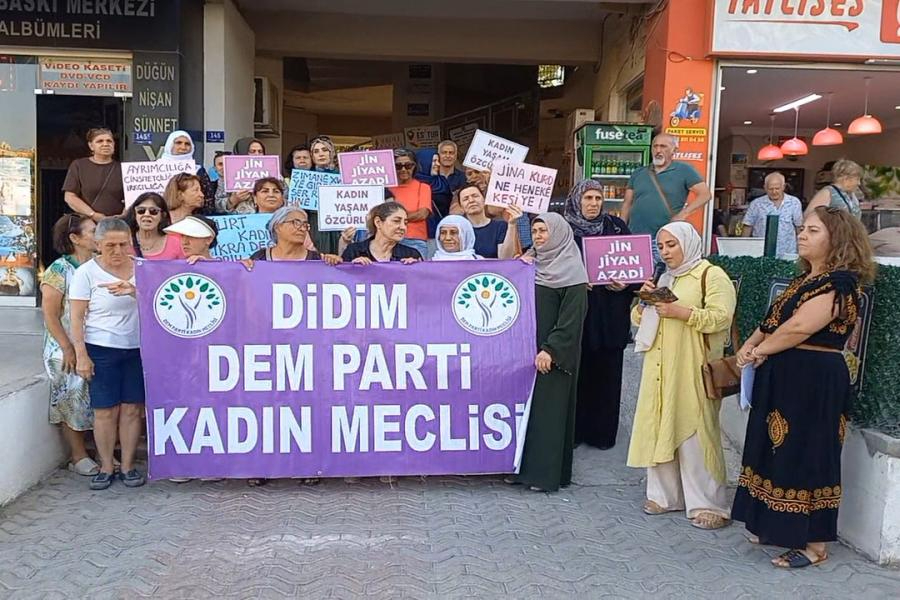 DEM Parti Didim Kadın Meclisi: Nefret söylemini asla kabul etmiyoruz