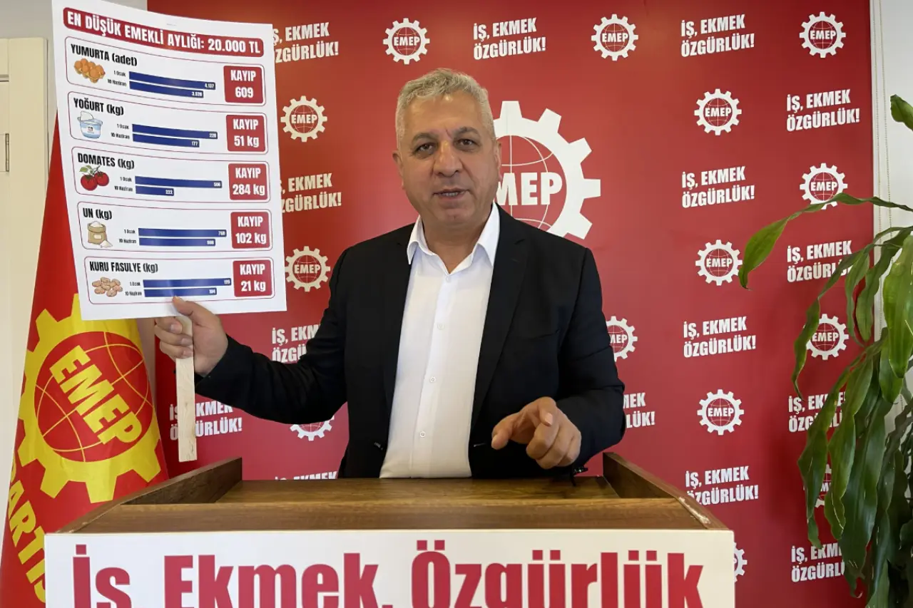 Emek Partisinden ek zam için birleşme çağrısı: 'Saray’ın ‘işçiden al patrona ver’ düzenine karşı örgütlenelim'
