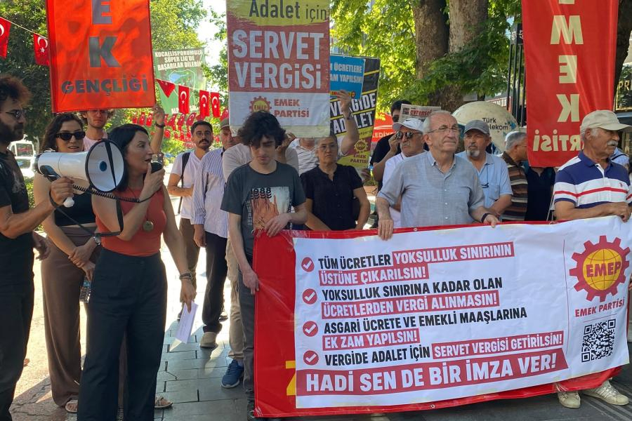Kocaeli'de Emek Partisi'nden açıklama: Yoksulluk düzenine karşı birleşelim