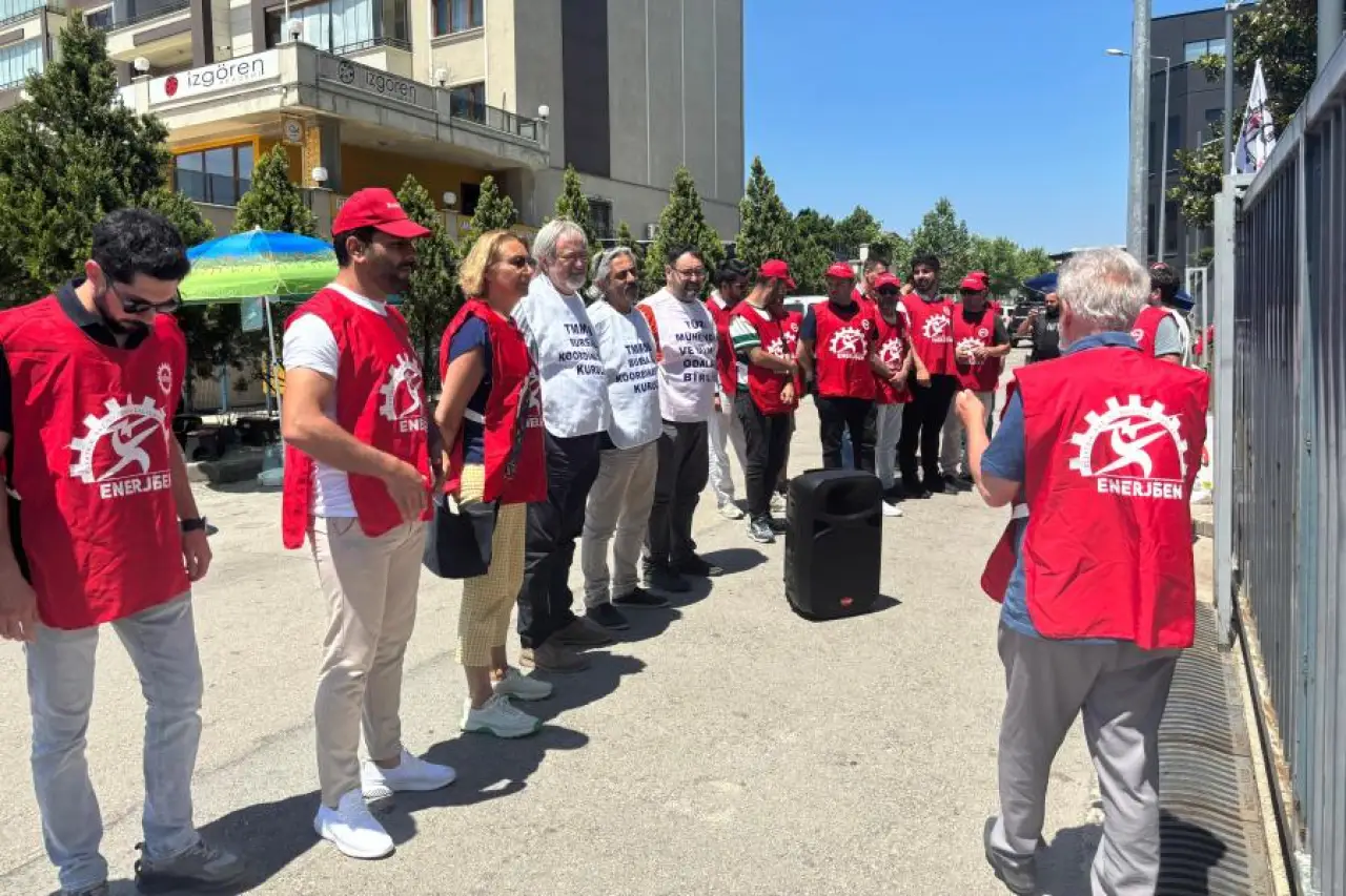 Bursagaz işçilerinin eylemi devam ediyor: 'İşçinin iradesini tanıyın'