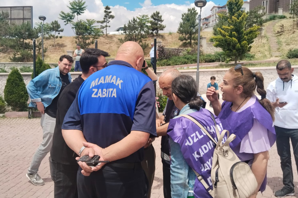 Tuzluçayır Kadınları Dayanışma Derneğinin 10'uncu yıl kutlamasına zabıta engeli