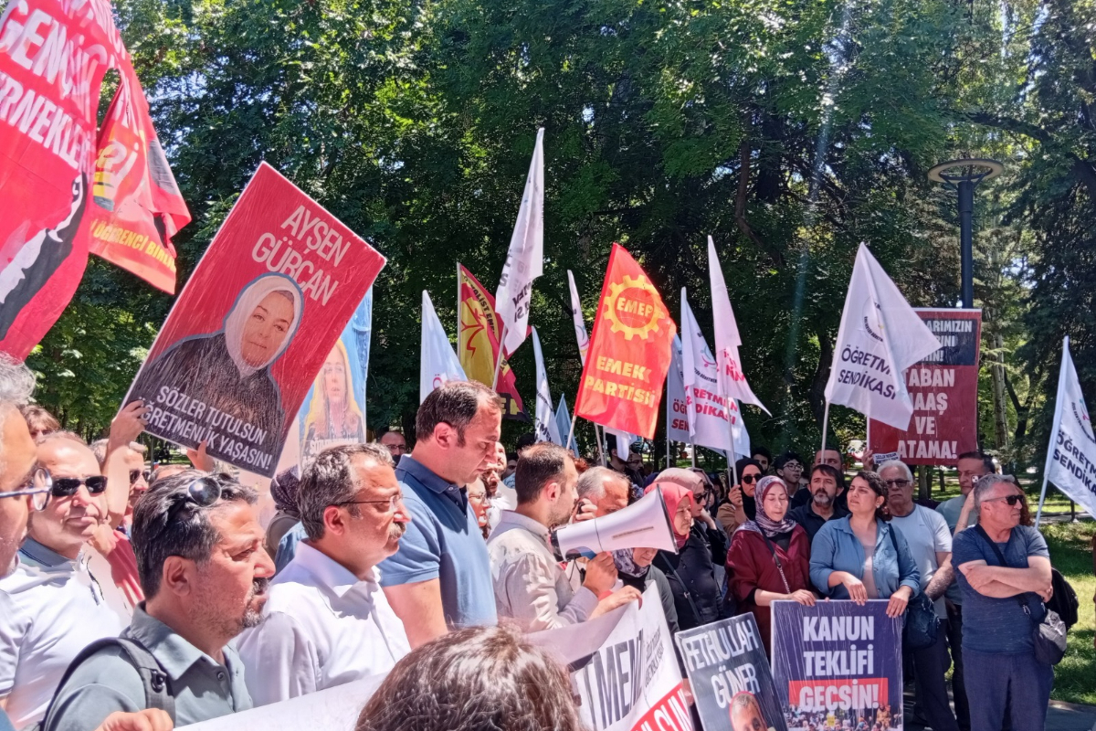Talepleri için Ankara’ya giden öğretmenlere abluka: 'Biz bu şiddeti iş yerlerimizde her gün yaşıyoruz'