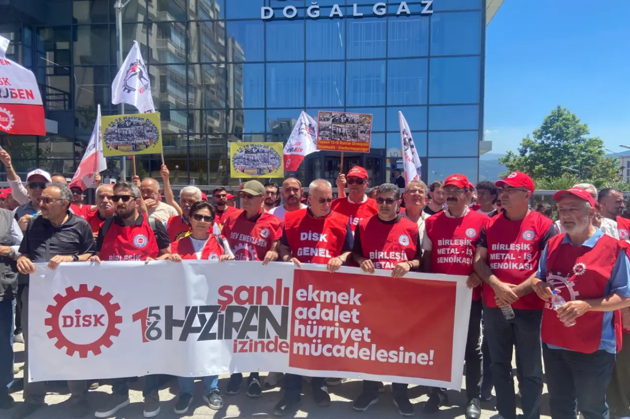 Bursagaz işçileri 15-16 Haziran ruhuyla direnişte: 'Mücadelemiz sürecek'