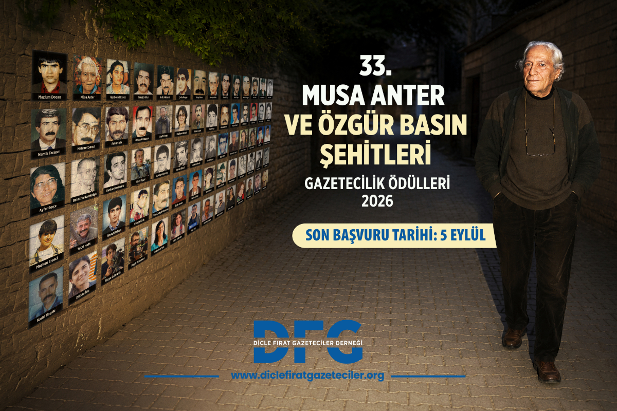 33'üncü Musa Anter Gazetecilik Ödülleri için başvurular başladı