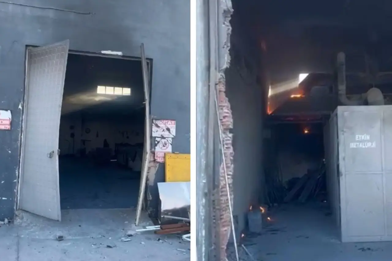 Metal fabrikasında eritme kazanı patladı: Biri ağır, üç işçi yaralandı