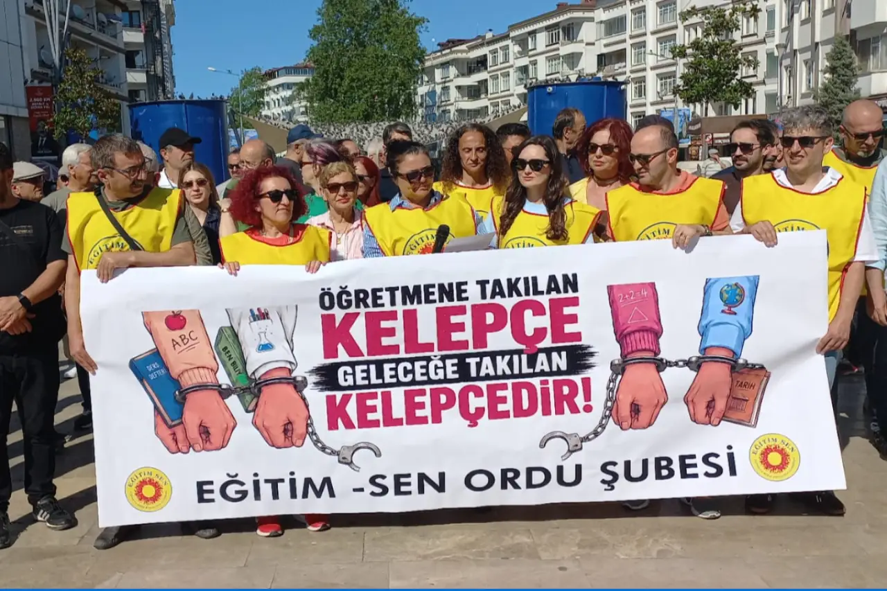 Eğitim-Sen Ordu Şubesi'nden öğretmenlere yönelik polis şiddetine tepki