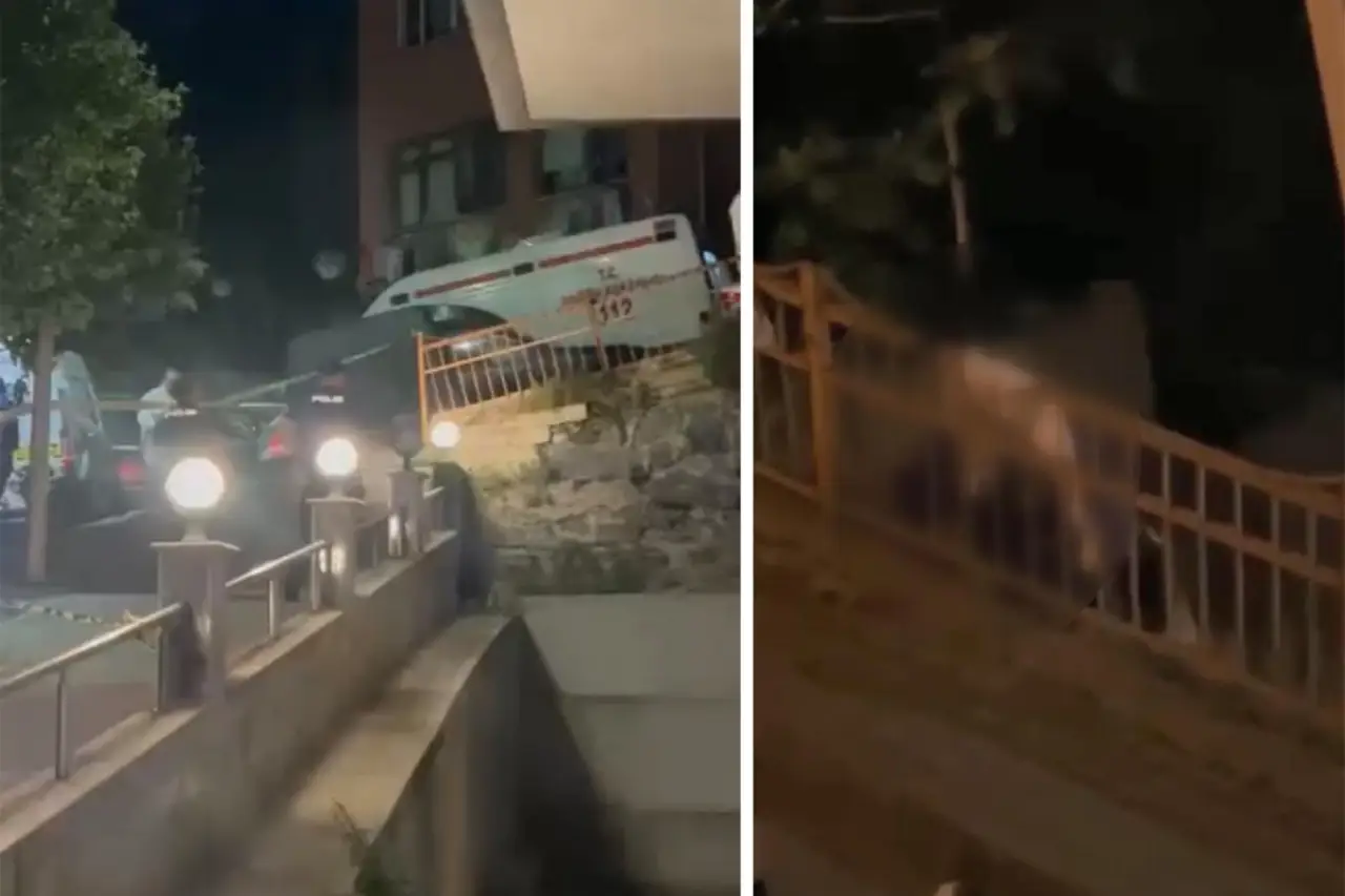 Kağıthane’de demir korkuluklara asılı erkek cesedi bulundu