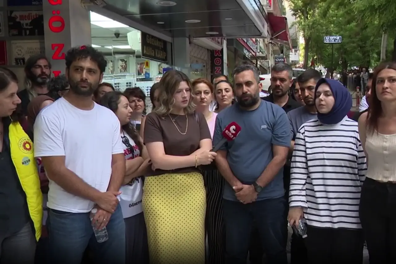 Gözaltına alınan Özel Sektör Öğretmenleri Sendikası üyesi 14 öğretmen serbest bırakıldı