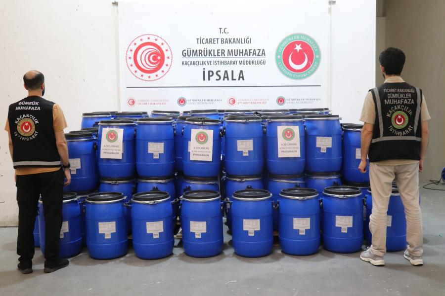 İpsala Gümrük Kapısı'nda 4 ton uyuşturucu ele geçirildi