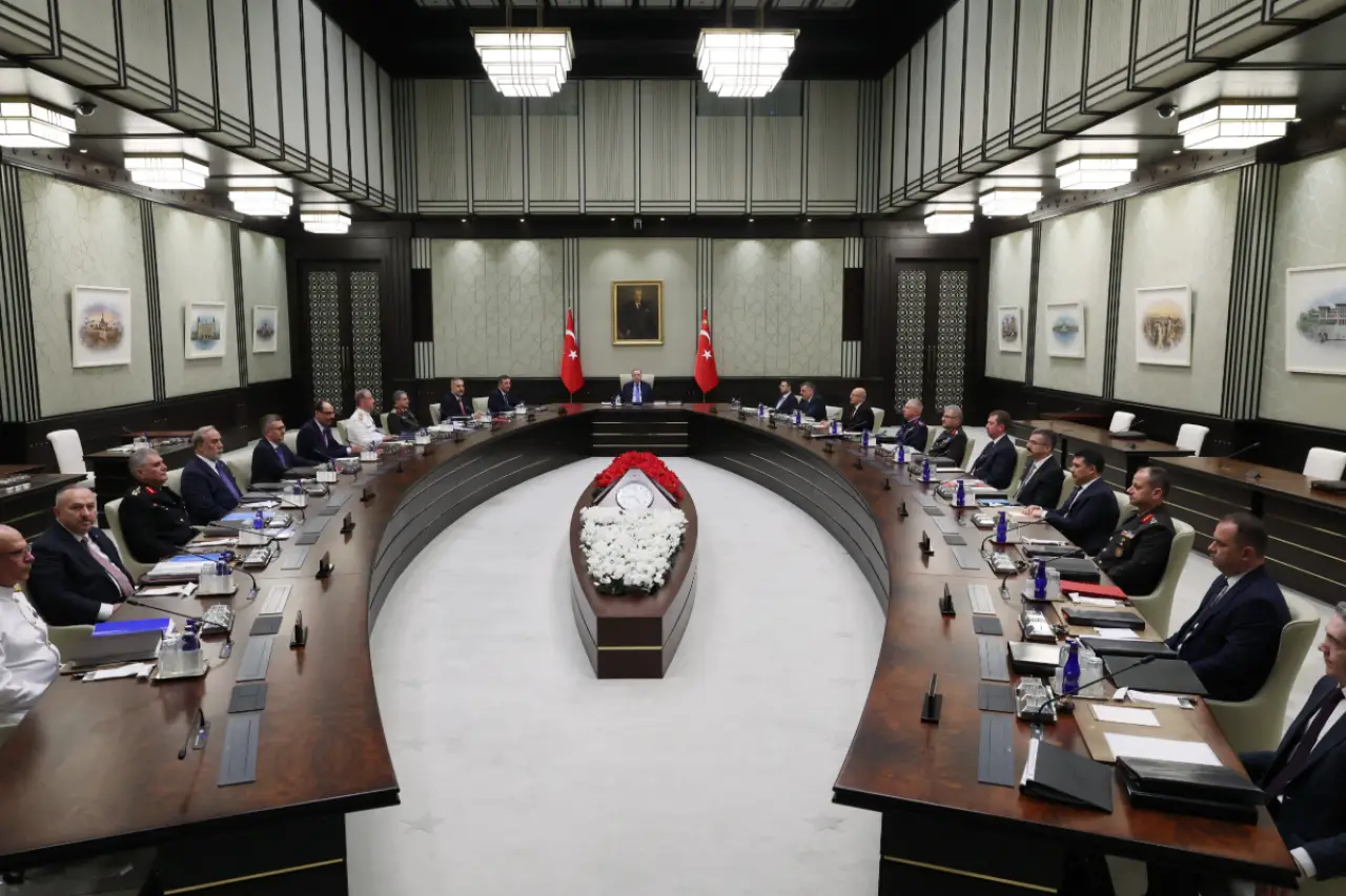 Milli Güvenlik Kurulu Erdoğan başkanlığında toplandı