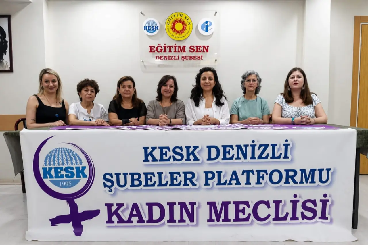 Kadınlar Denizli'den seslendi: 'Şüpheli ölümleri ve nafaka saldırısını kabul etmiyoruz'