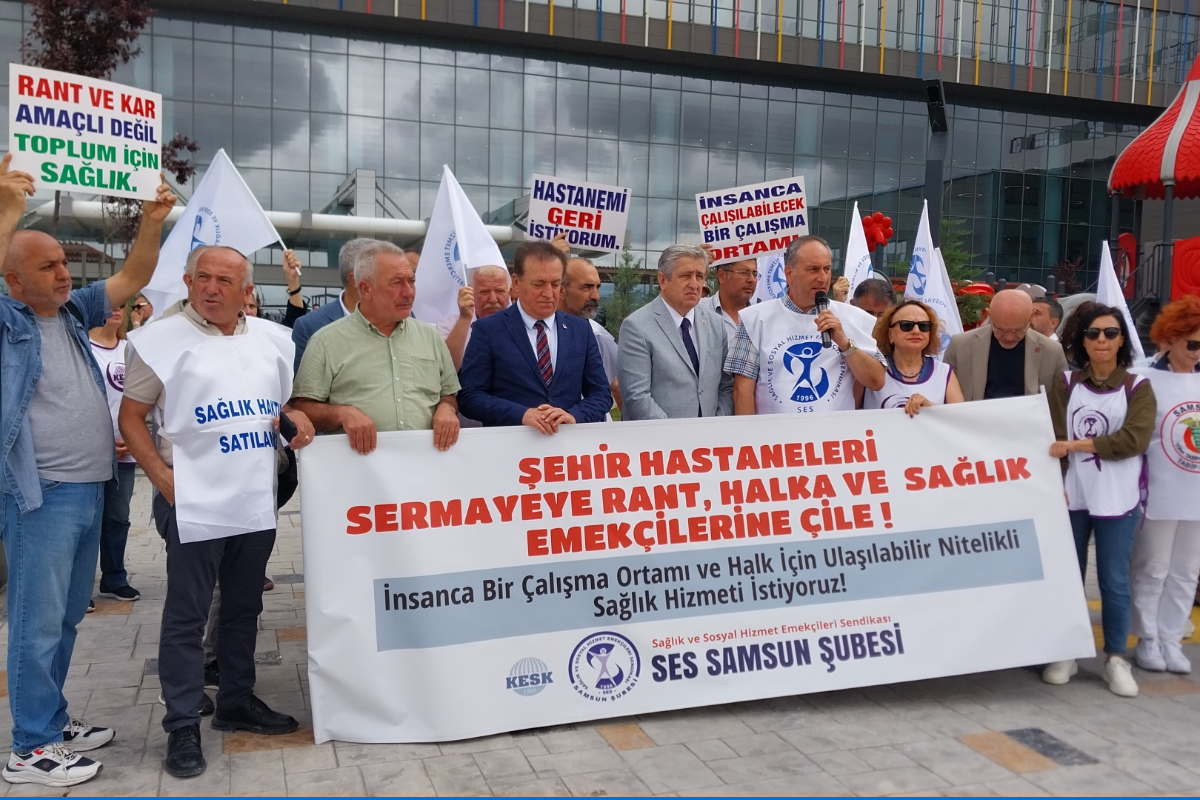 Samsun Şehir Hastanesi bitmeden açıldı: Sağlıkta ticaret ölüm getirir