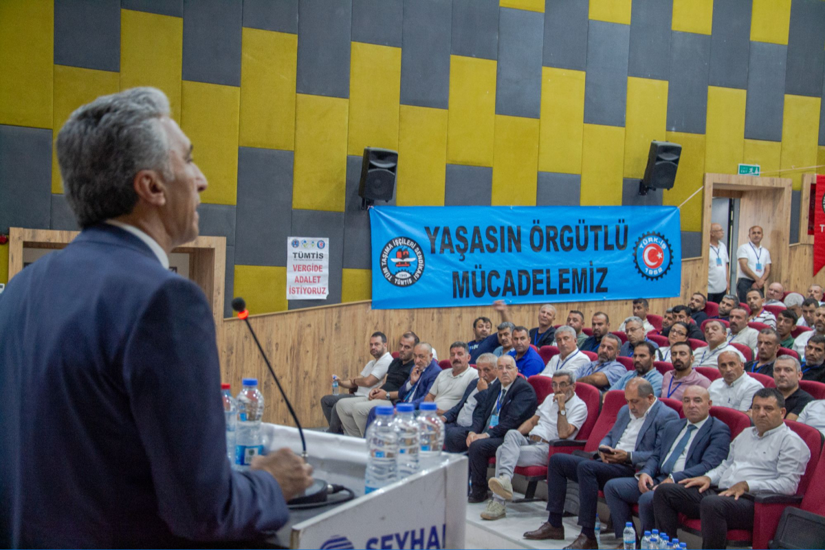 TÜMTİS Genel Kurulu'nda birleşik mücadele ve örgütlenme vurgusu: 'Haklarımızı mücadeleyle kazanacağız'