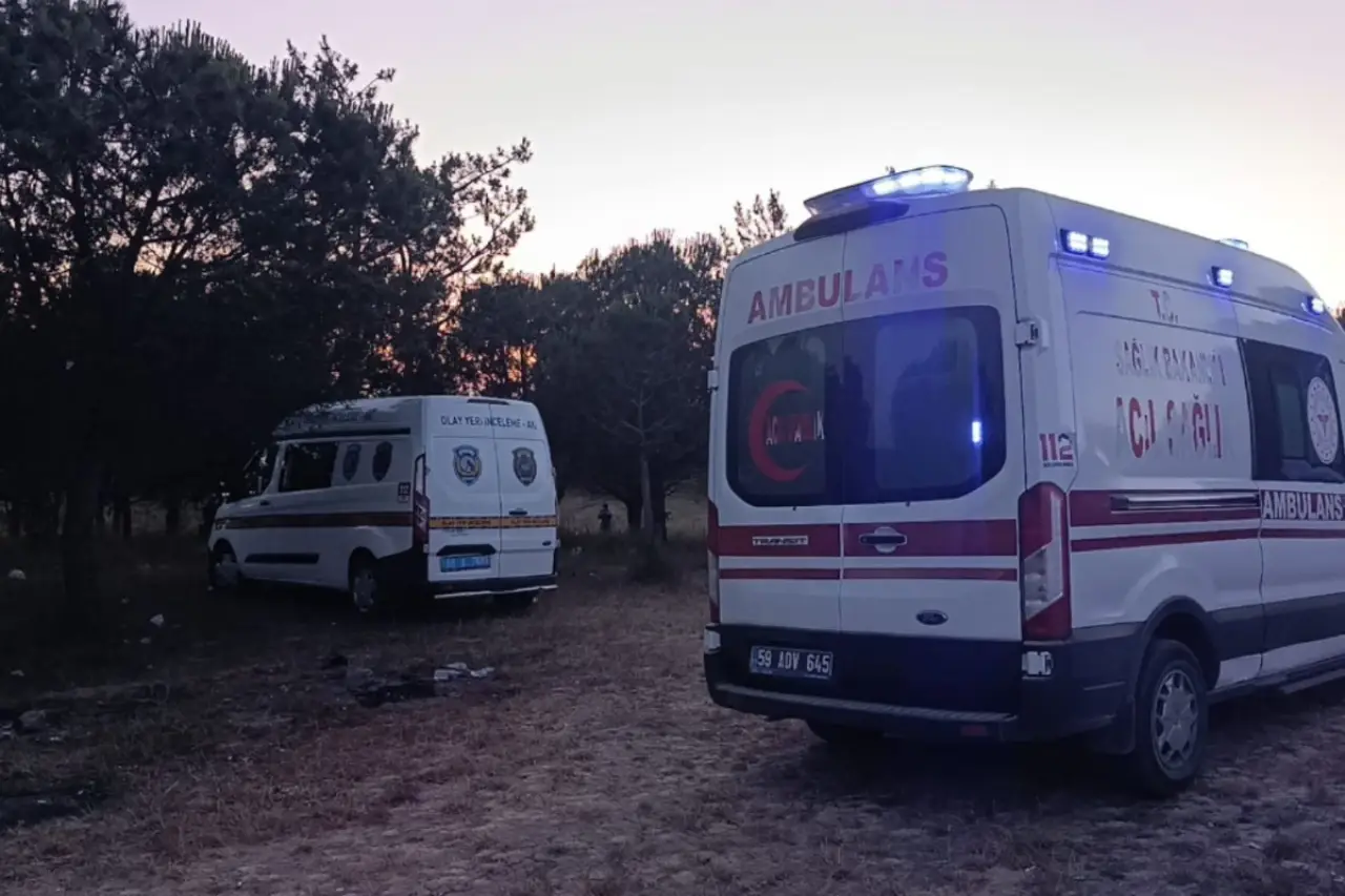 Tekirdağ'da ormanlık alanda erkek cesedi bulundu