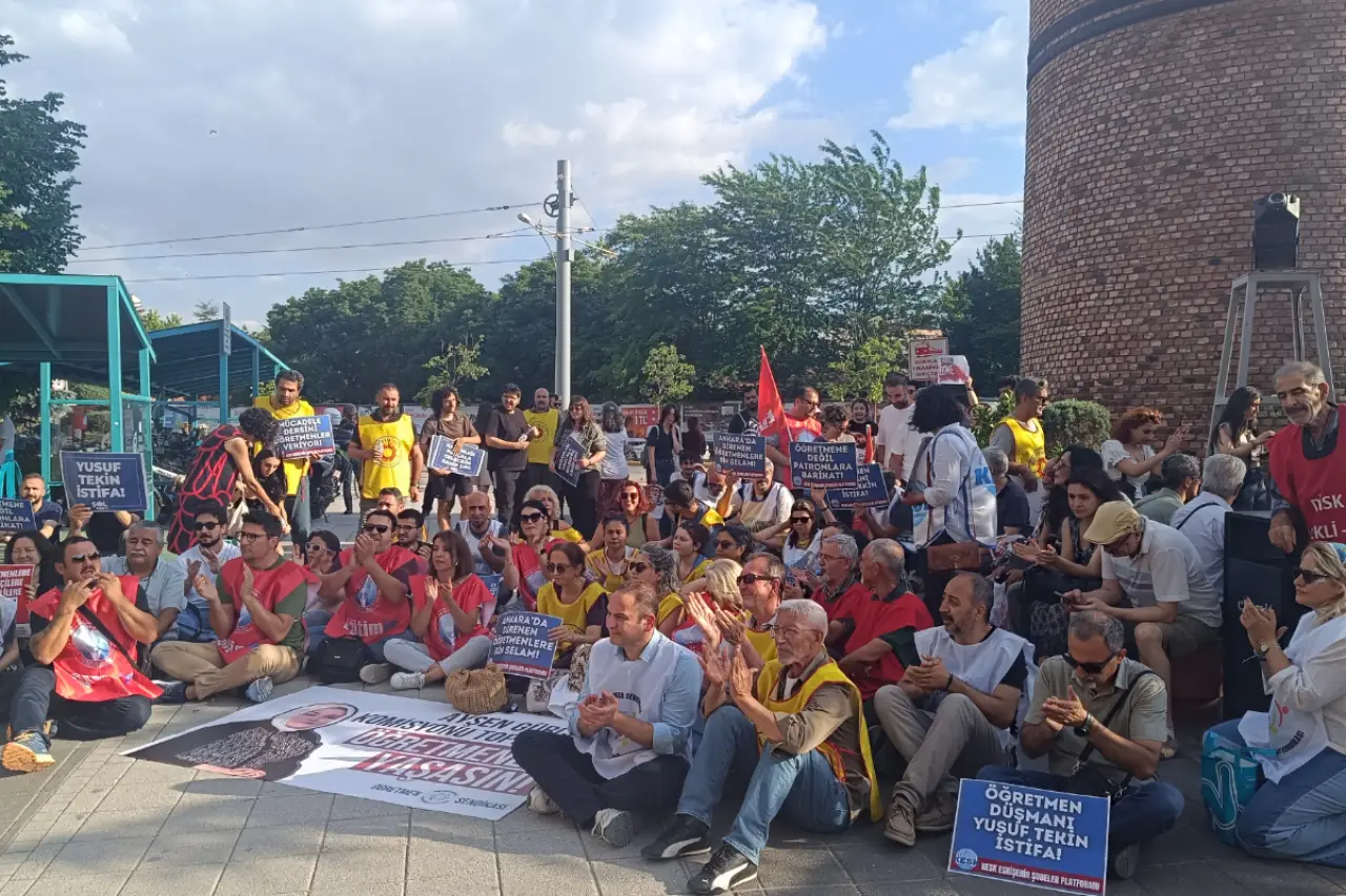 Eskişehir'den Ankara'daki öğretmenlere destek: Verilen sözler tutulsun