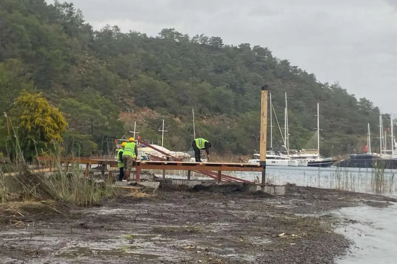 Fethiye Osmanağa Koyu’ndaki 'kıyı işletmesi' projesinin yürütmesi durduruldu
