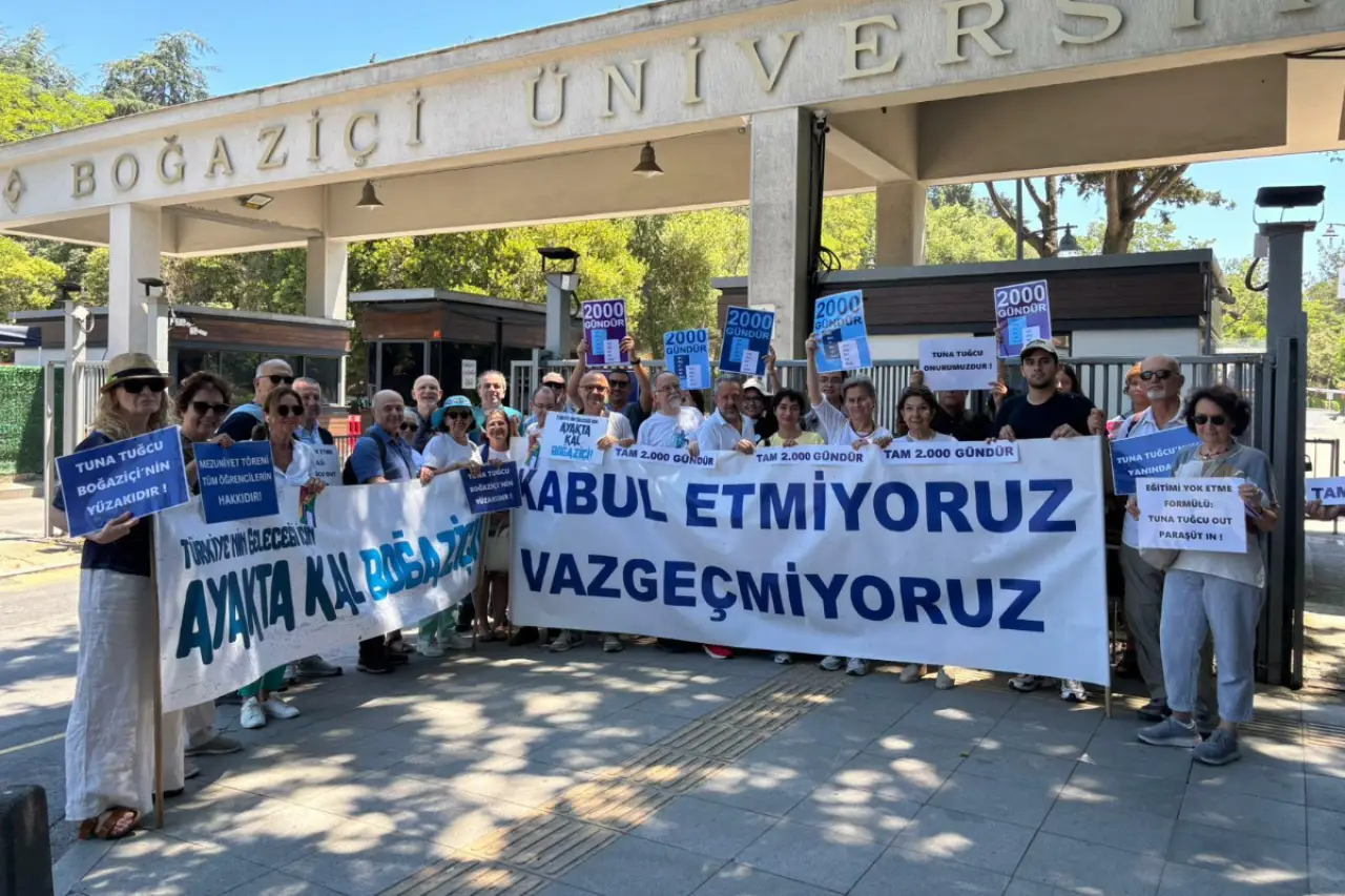 Boğaziçi direnişinde 2000. gün: 'Özgür üniversite için mücadele sürecek'
