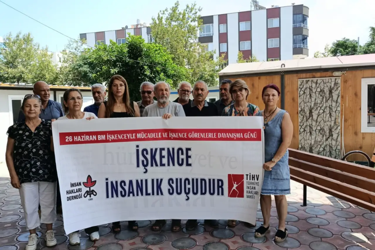 İHD İskenderun Şubesi ve TİHV'den ortak açıklama: 'İşkenceyi teşvik eden cezasızlık son bulmalı'