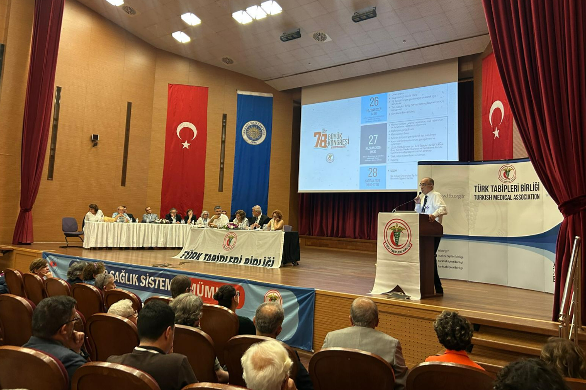 Türk Tabipler Birliği 78. Kongresi ikinci günü: 'Sağlık alanındaki sorunlar ülkenin siyasi gelişmelerden bağımsız değil'