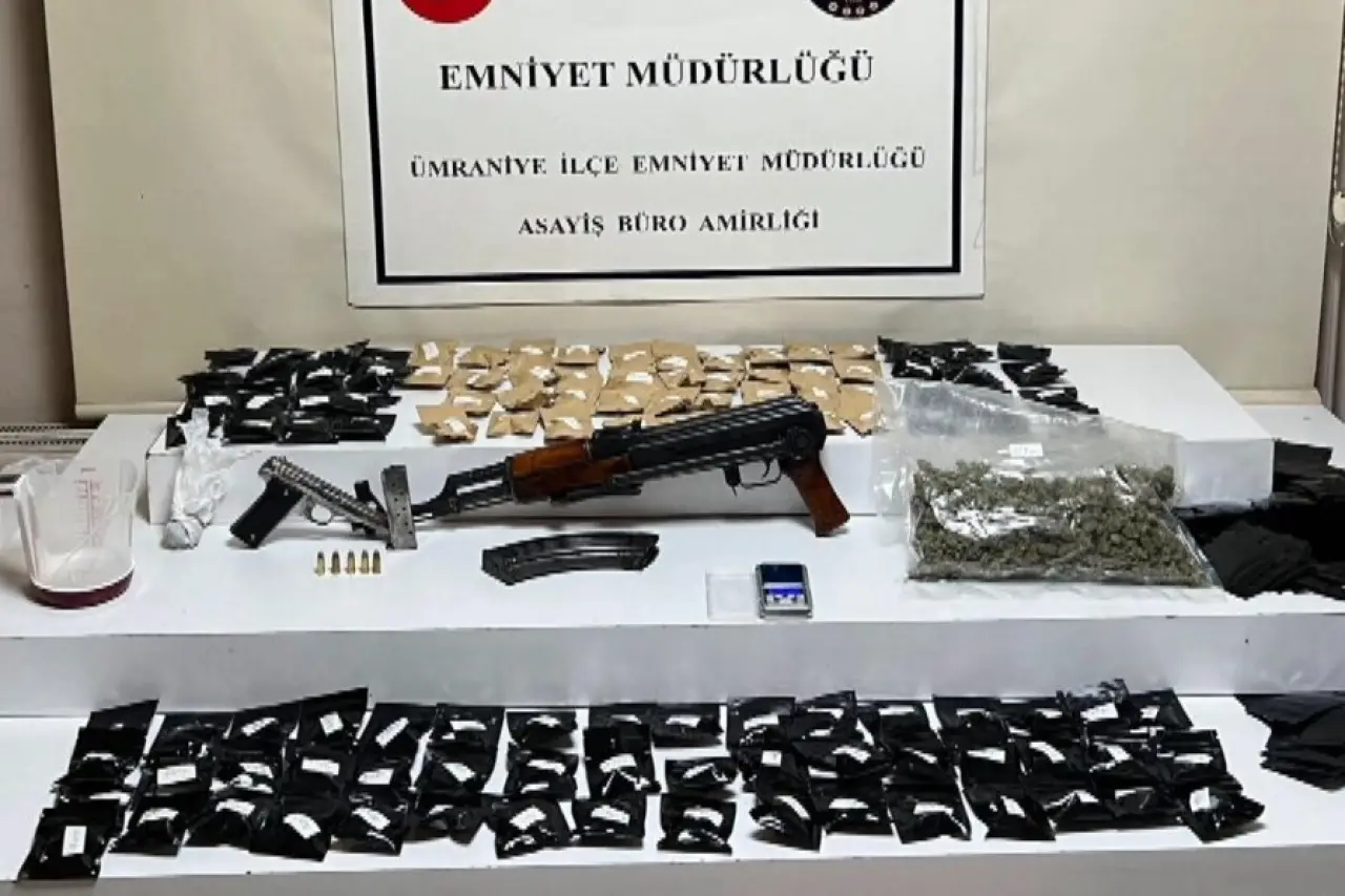 Ümraniye'de uyuşturucu operasyonu: 2 kişi tutuklandı
