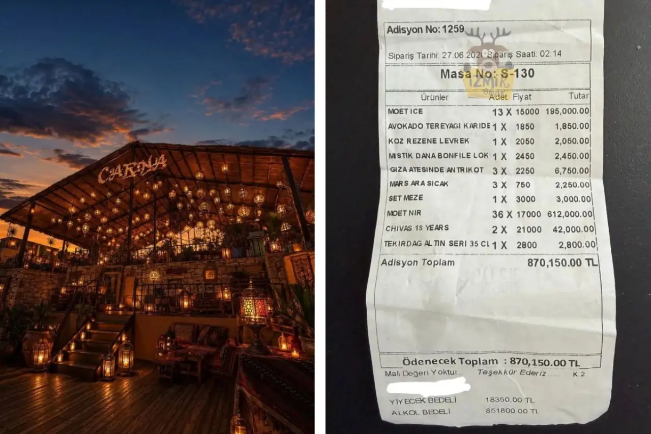 Çeşme Alaçatı'da bir gecede servet harcandı: Mekanın sahibi lüks tüketimi savundu