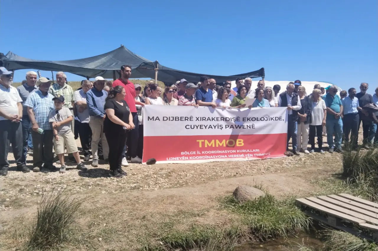 Varto’da JES’e karşı başlatılan çadır nöbeti 58. gününde: TMMOB Bölge İKK dayanışma ziyaretinde bulundu
