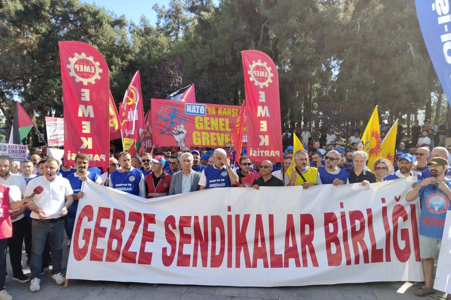 Gebze Sendikalar Birliği: Silah tekelleri değil, emekçiler kazansın