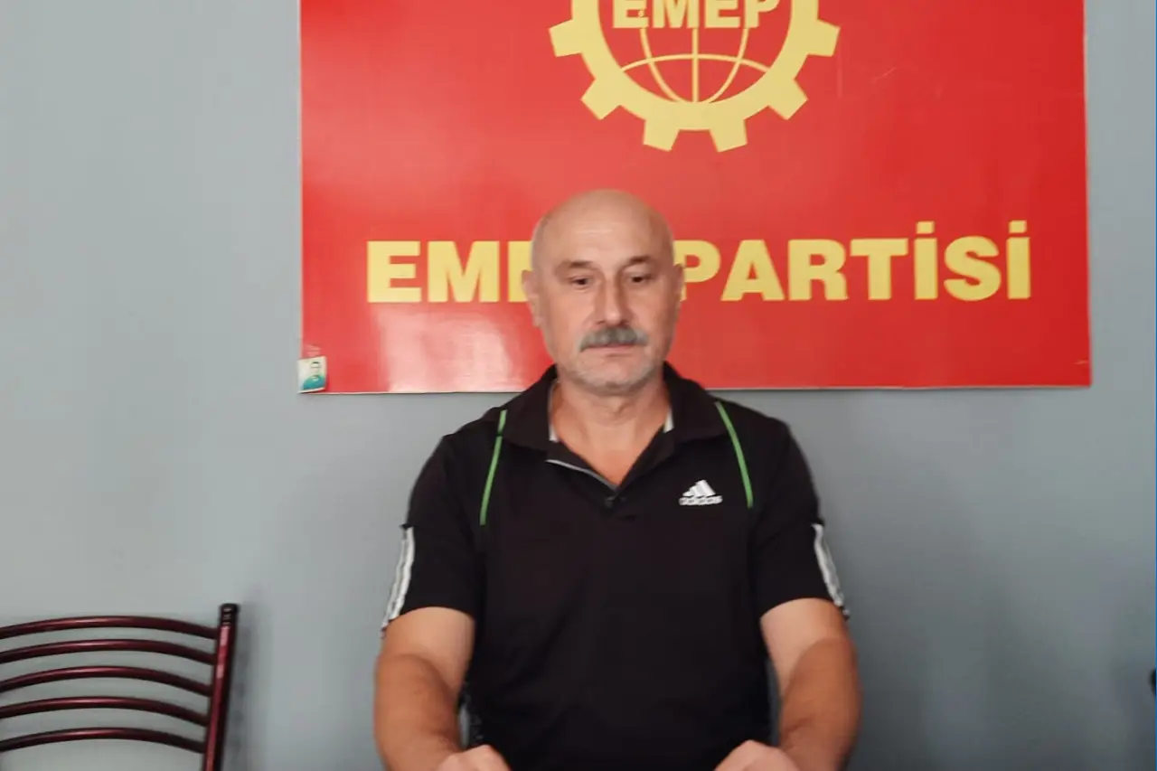EMEP Ordu İl Başkanı Yasin Uzun: 'Katliamların hesabı sorulmadı, unutmadık, unutturmayacağız'