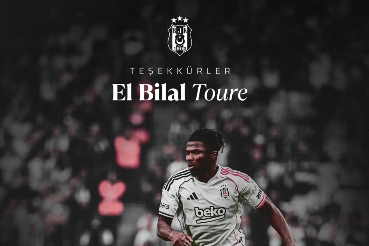 Beşiktaş’tan El Bilal Touré’ye veda