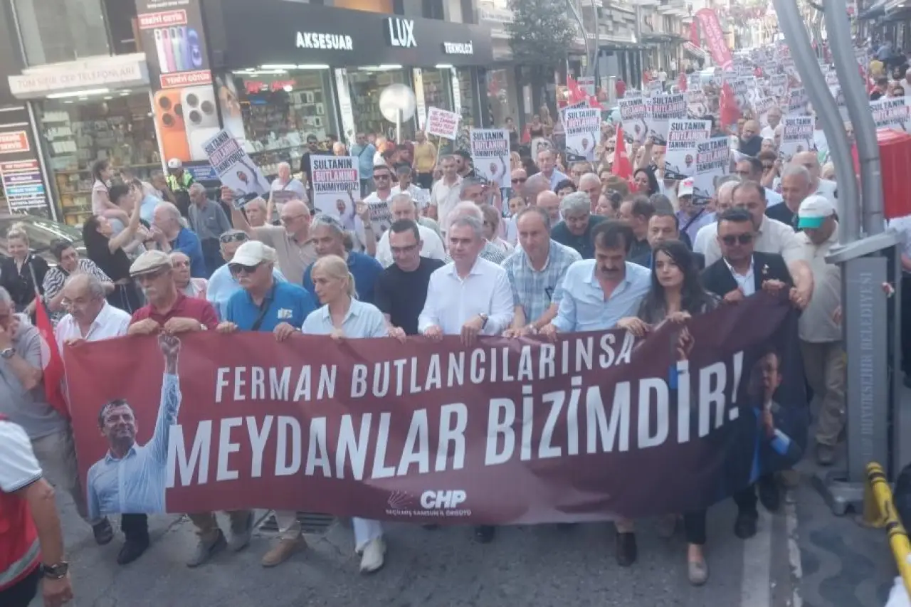 CHP Samsun İl Örgütü: Sultanın butlanını tanımıyoruz