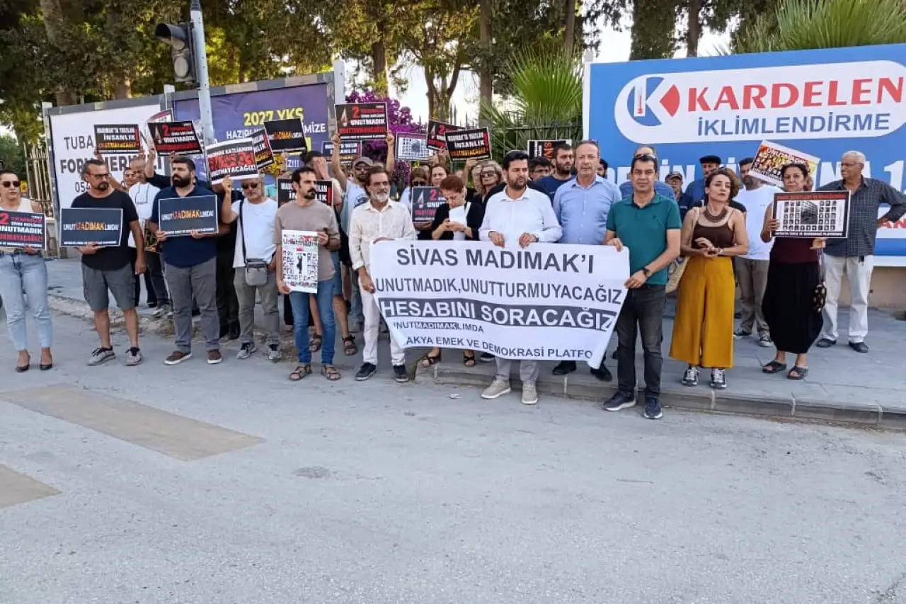 Antakya’da Madımak için adalet ve yüzleşme çağrısı