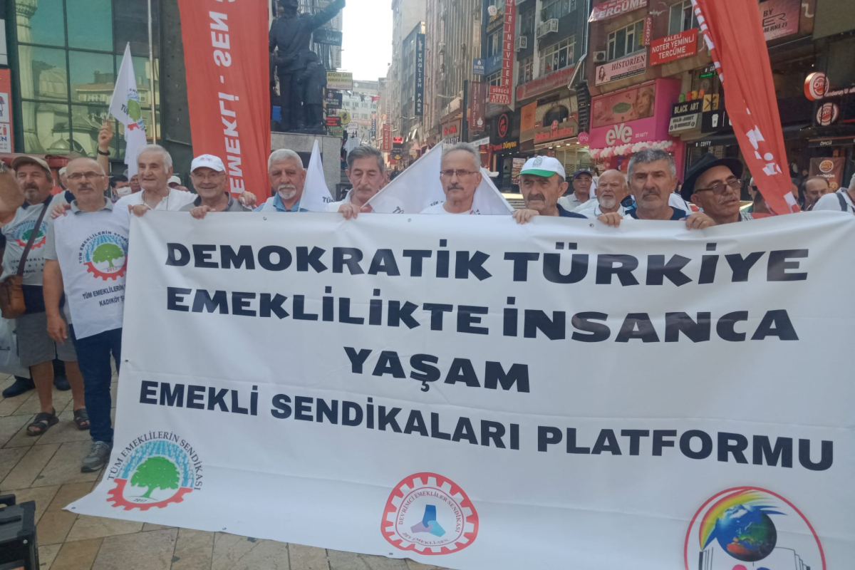 Emekli örgütlerinden ortak açıklama: 'Maaşlar insanca yaşanabilecek düzeye çıkarılsın'