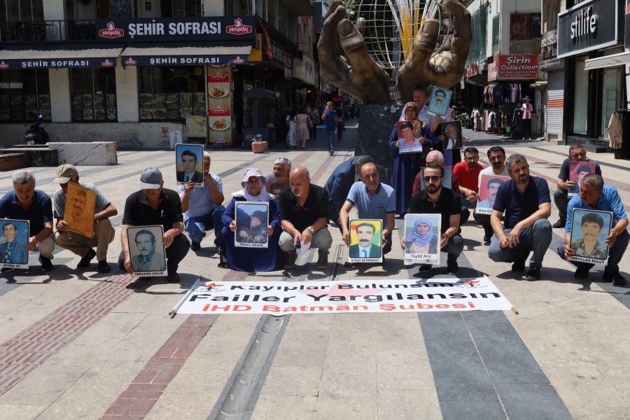Batman'da Kayıplar bulunsun, failler yargılansın eylemi: Vedat Aydın'ın katilleri hâlâ korunuyor