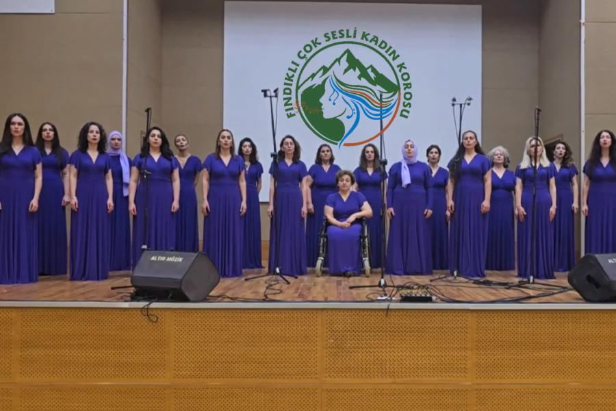 Dünyanın sesleri İstanbul'da buluşuyor: Fındıklı Çok Sesli Kadın Korosu uluslararası festivalde