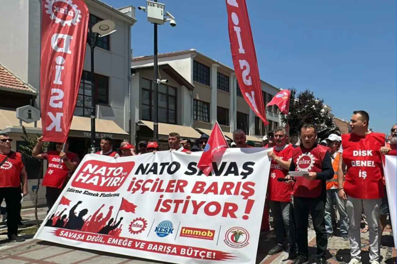 Sincan Organize Sanayi işçileri NATO’ya tepkili: Harcamalar neden bizim için yapılmıyor?
